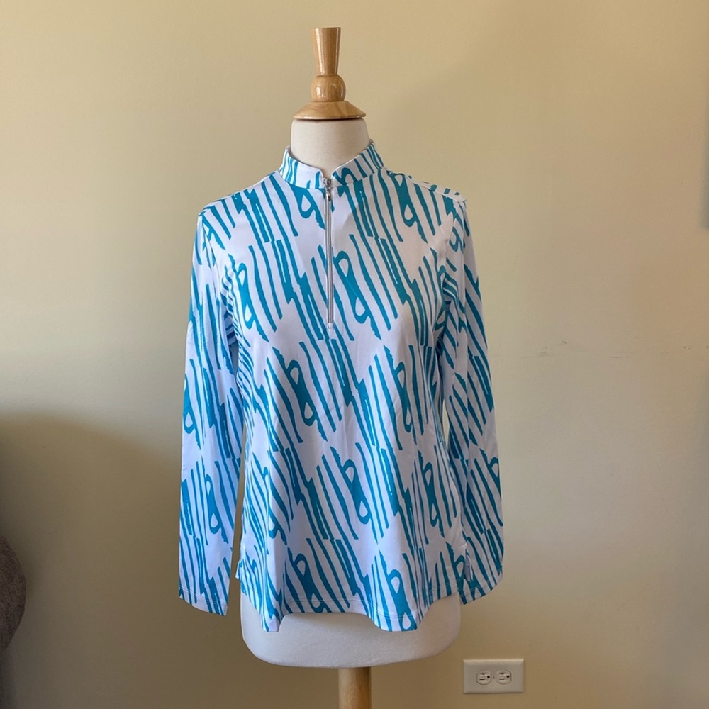 NWT SIMPLICITE by Jamie Sadock 1/2 Zip Top
